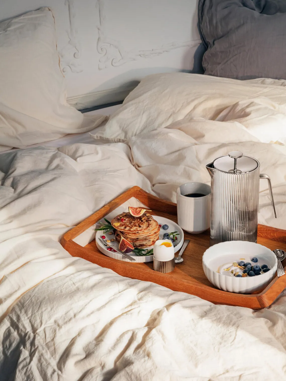 Sale GEORG JENSEN Cafetière en acier inoxydable Bernadotte