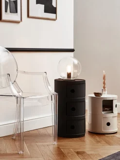 Fashion Kartell Caisson design 2 modules Componibili Blanc, haute brillance