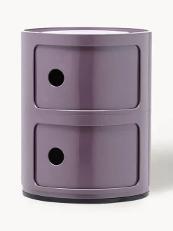 Discount Kartell Caisson design 2 modules Componibili Lilas, haute brillance