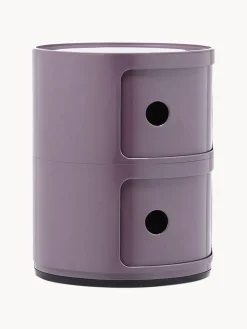 Discount Kartell Caisson design 2 modules Componibili Lilas, haute brillance