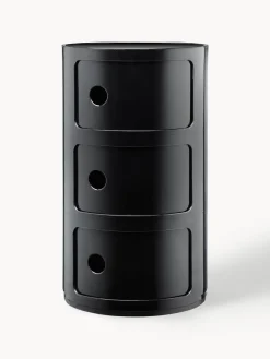 Hot Kartell Caisson design 3 modules Componibili Noir