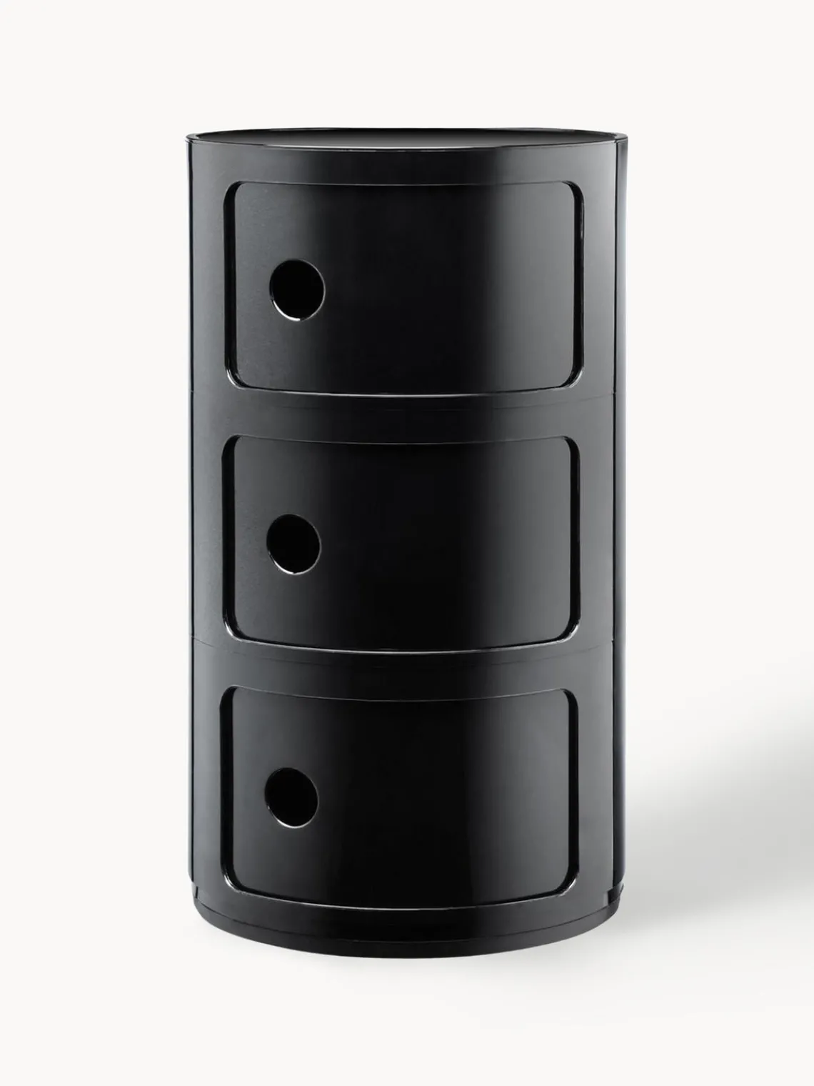 Hot Kartell Caisson design 3 modules Componibili Noir