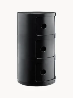Hot Kartell Caisson design 3 modules Componibili Noir