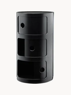 Hot Kartell Caisson design 3 modules Componibili Noir