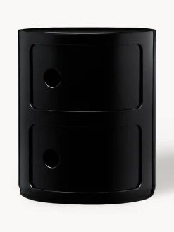 Outlet Kartell Caisson design 3 modules Componibili Noir