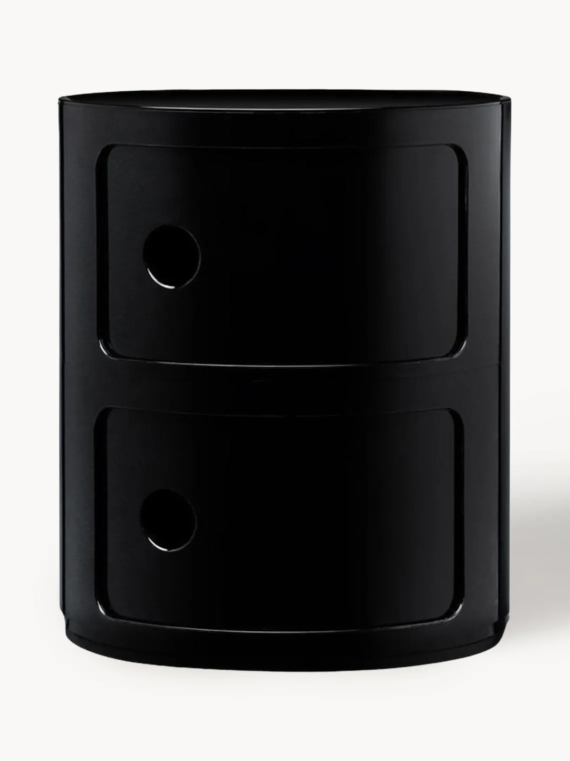 Outlet Kartell Caisson design 3 modules Componibili Noir