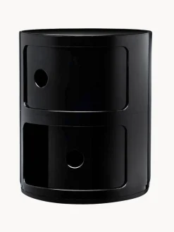 Outlet Kartell Caisson design 3 modules Componibili Noir