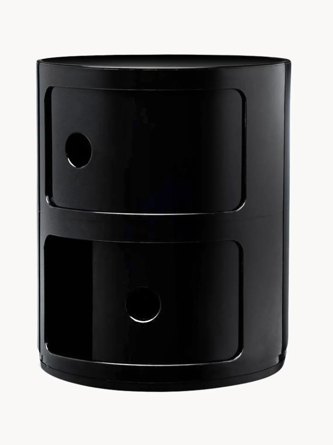 Outlet Kartell Caisson design 3 modules Componibili Noir