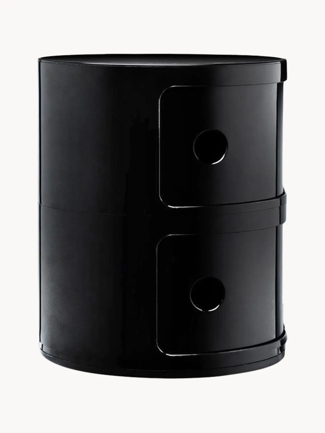 Outlet Kartell Caisson design 3 modules Componibili Noir