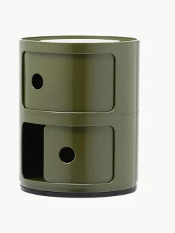 Online Kartell Caisson design 2 modules Componibili Vert olive, haute brillance
