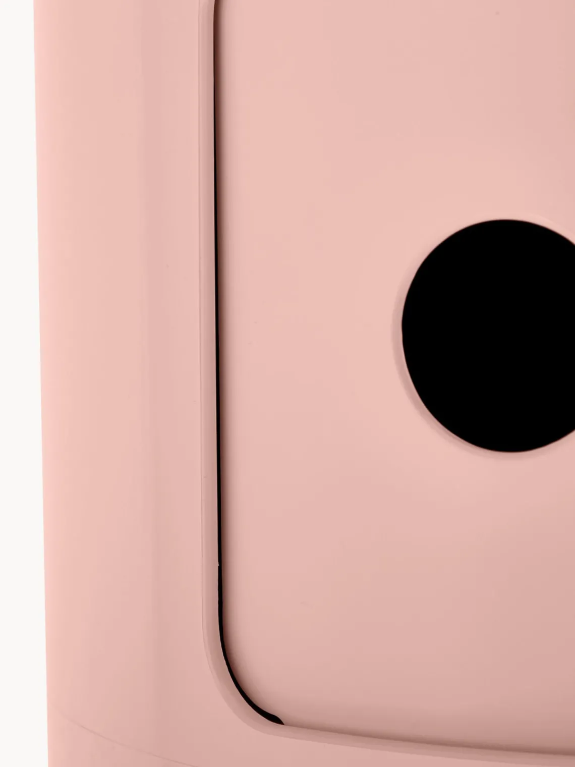 Sale Kartell Caisson design 3 modules Componibili Bio Vieux rose, mat