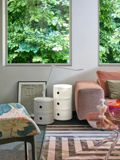 Clearance Kartell Caisson design 3 modules Componibili Beige, mat