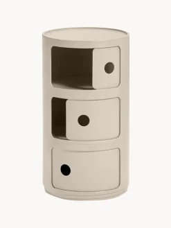 Sale Kartell Caisson design 3 modules Componibili Bio Beige, mat