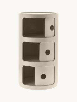 Sale Kartell Caisson design 3 modules Componibili Bio Beige, mat