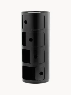 Hot Kartell Caisson design 4 modules Componibili Noir, haute brillance