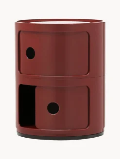 Hot Kartell Caisson design 2 modules Componibili Lie de vin, haute brillance