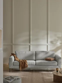 Clearance Westwing Collection Canapé 2 places Cucita Tissu gris
