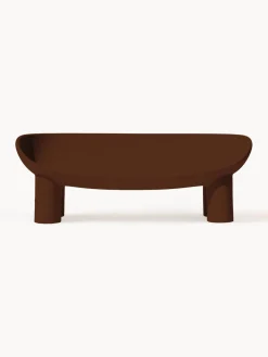Hot Driade Canapé 2 places en plastique Roly Poly Brun foncé