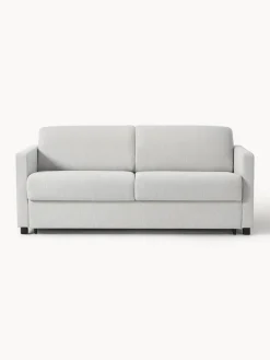 Clearance Westwing Collection Canapé convertible 2 places avec matelas Morgan Tissu gris clair