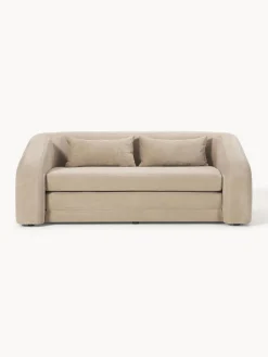 Best Westwing Collection Canapé convertible 2 places Eliot Tissu beige