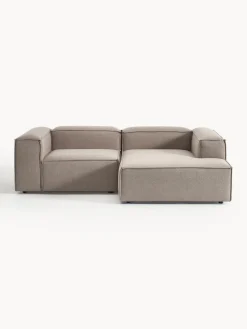 Best Westwing Collection Canapé d'angle modulable Lennon Tissu taupe