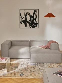 Best Westwing Collection Canapé d'angle modulable Lennon Tissu taupe