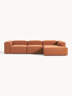 Best Westwing Collection Canapé d'angle modulable Lennon Tissu terracotta
