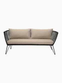 Clearance Bloomingville Canapé de jardin 2 places en plastique tressé Mundo