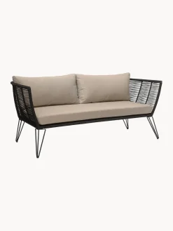 Clearance Bloomingville Canapé de jardin 2 places en plastique tressé Mundo