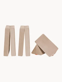 Best Funzy Canapé de jeu modulaire en velours Arktis Velours beige
