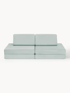 Clearance Funzy Canapé de jeu modulaire en velours Arktis Velours vert sauge