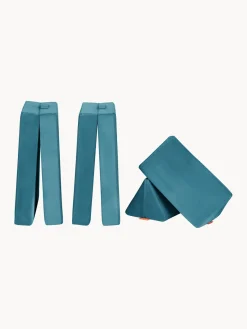Outlet Funzy Canapé de jeu modulaire en velours Arktis Velours bleu