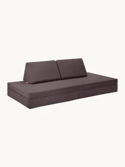 Online Funzy Canapé de jeu modulaire en velours Arktis Velours aubergine