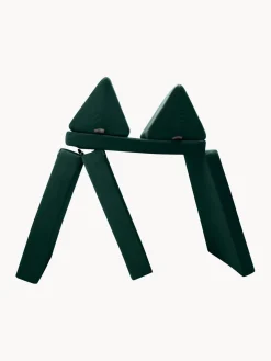 Best Funzy Canapé de jeu modulaire en velours Arktis Velours vert foncé