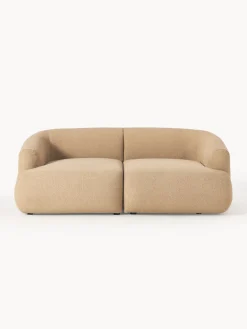 Best Westwing Collection Canapé modulable 2 places en bouclette Sofia Bouclette beige