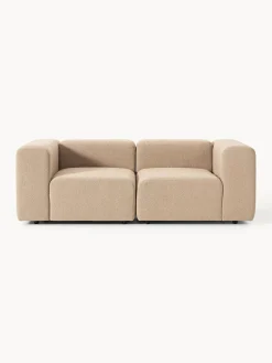 Clearance Westwing Collection Canapé modulable 3 places en bouclette Lena Bouclette beige
