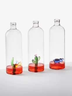 Hot ICHENDORF Carafe à eau artisanale Animal Farm, 1,1 L Transparent, bleu