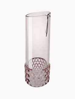 Discount Kartell Carafe à eau avec motif structuré Jellies, 1,3 L Rose pâle