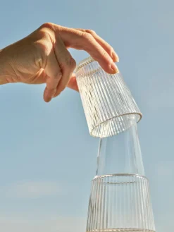 Clearance stelton Carafe à eau 1 l avec verre Pilastro, 2 élém.