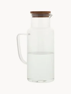 Clearance ANDREA HOUSE Carafe avec couvercle bambou Jarro, 1 L