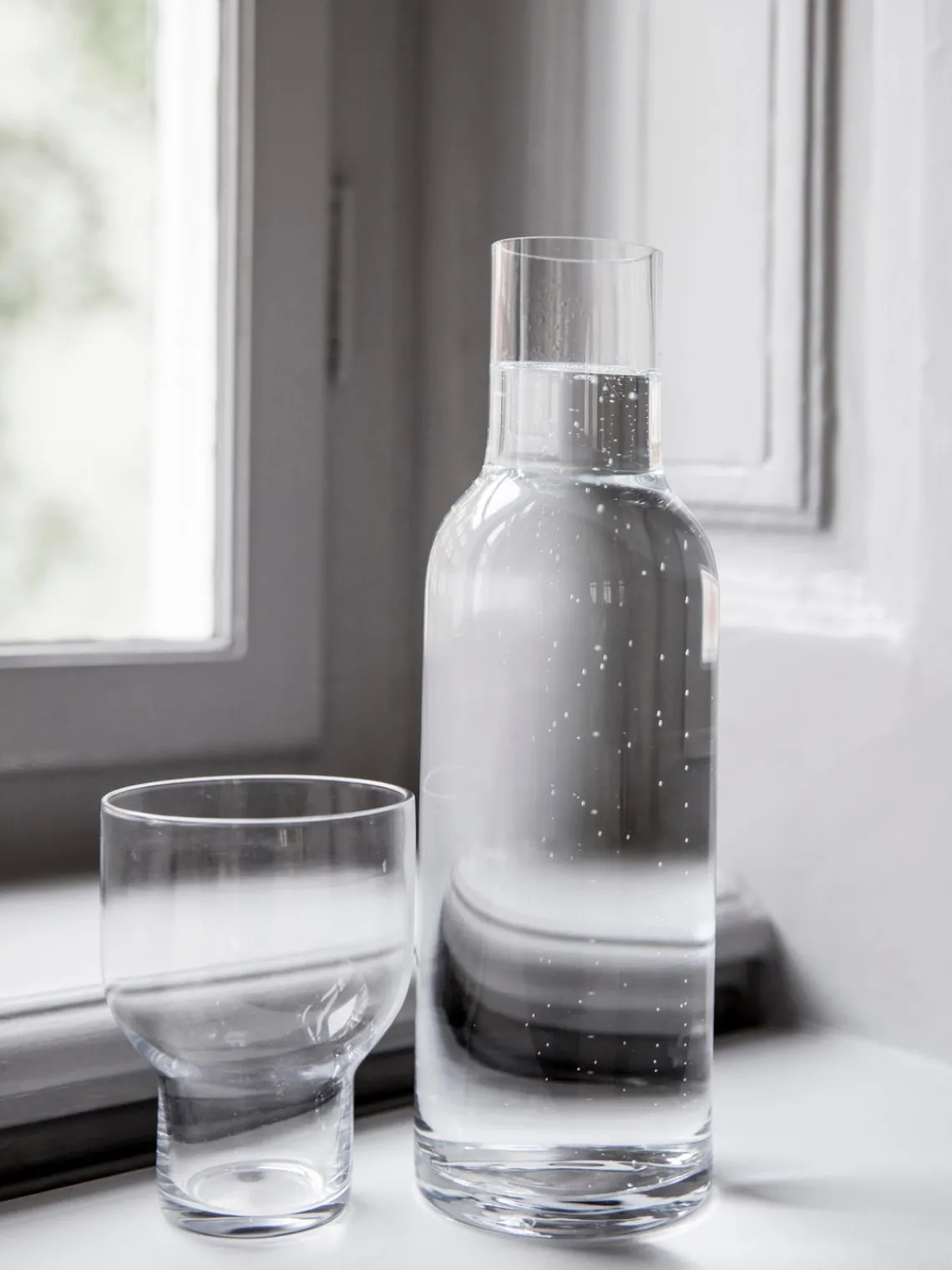 Clearance Audo Copenhagen Carafe en verre avec couvercle Deluxe, 1 L