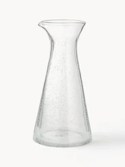 Clearance Broste Copenhagen Carafe en verre soufflé bouche Bubble, 800 ml