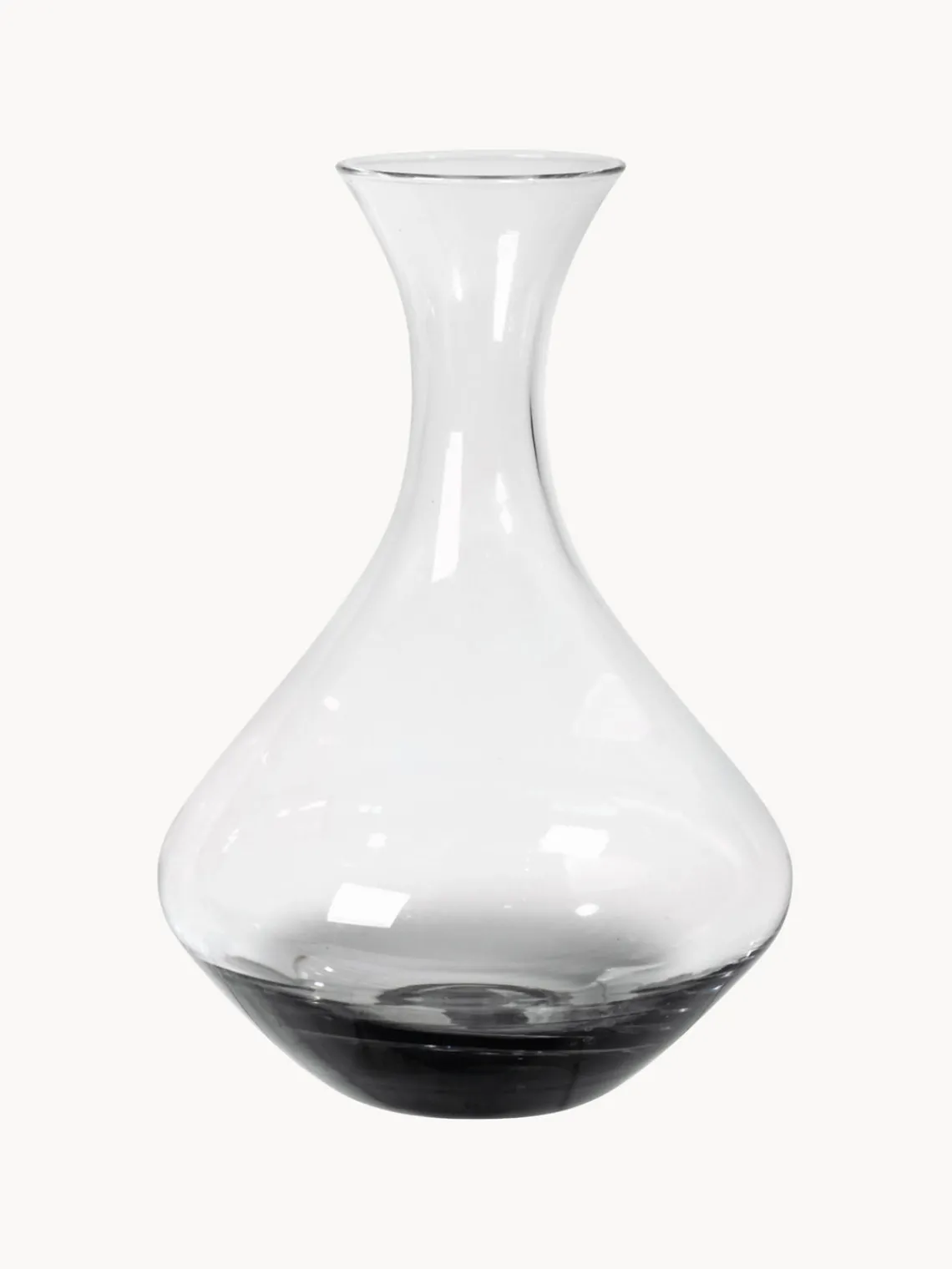 Online Broste Copenhagen Carafe en verre soufflé Smoke, 1,6 L