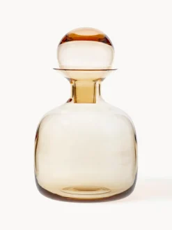 Fashion ASA Selection Carafe faite main Colored, 1,5 L Beige, transparent