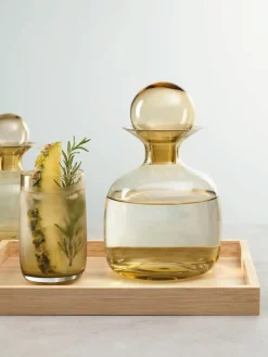 Fashion ASA Selection Carafe faite main Colored, 1,5 L Beige, transparent