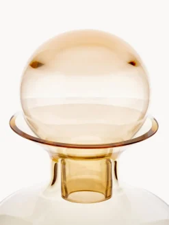 Fashion ASA Selection Carafe faite main Colored, 1,5 L Beige, transparent
