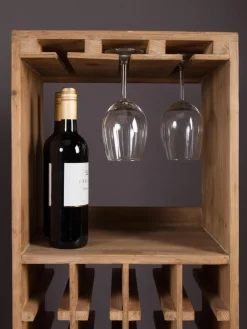 New Dutchbone Casier à vin pour 28 bouteilles Claude