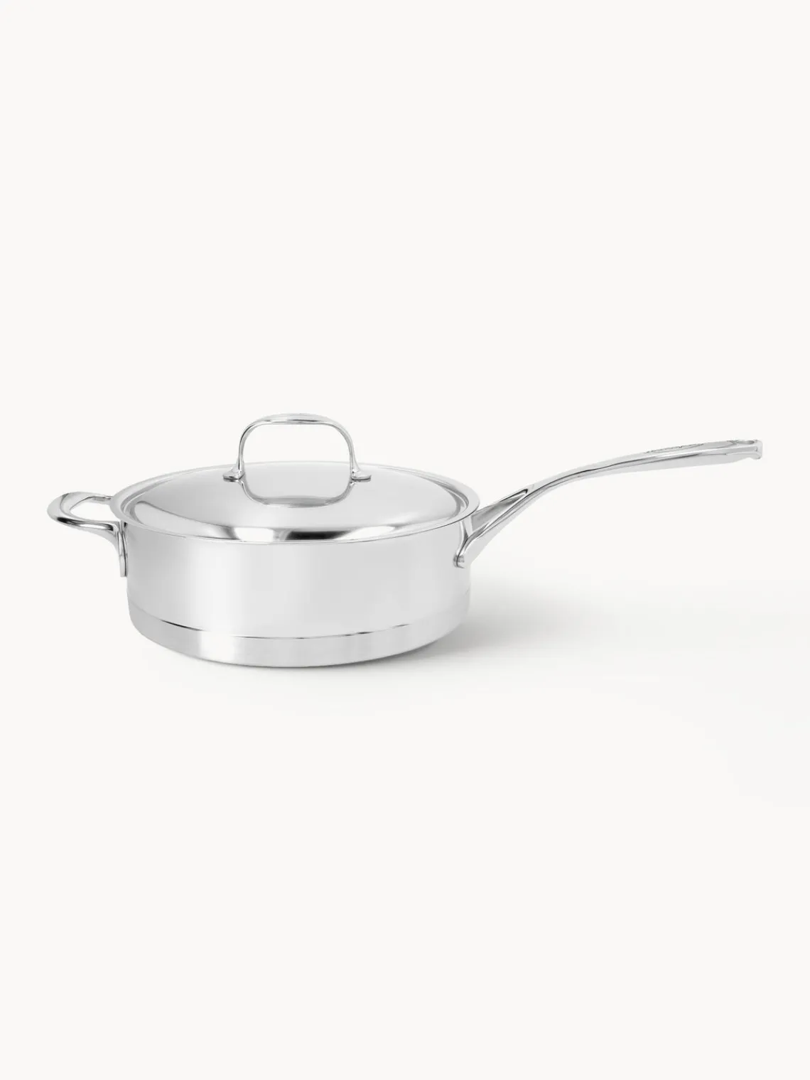 Sale Demeyere Casserole en acier inoxydable avec couvercle Apollo