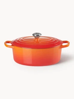 New LE CREUSET Casserole Signature Rouge orangé
