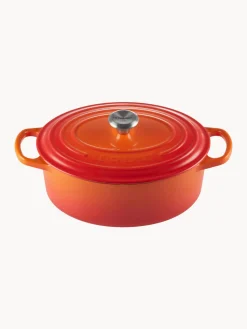 New LE CREUSET Casserole Signature Rouge orangé